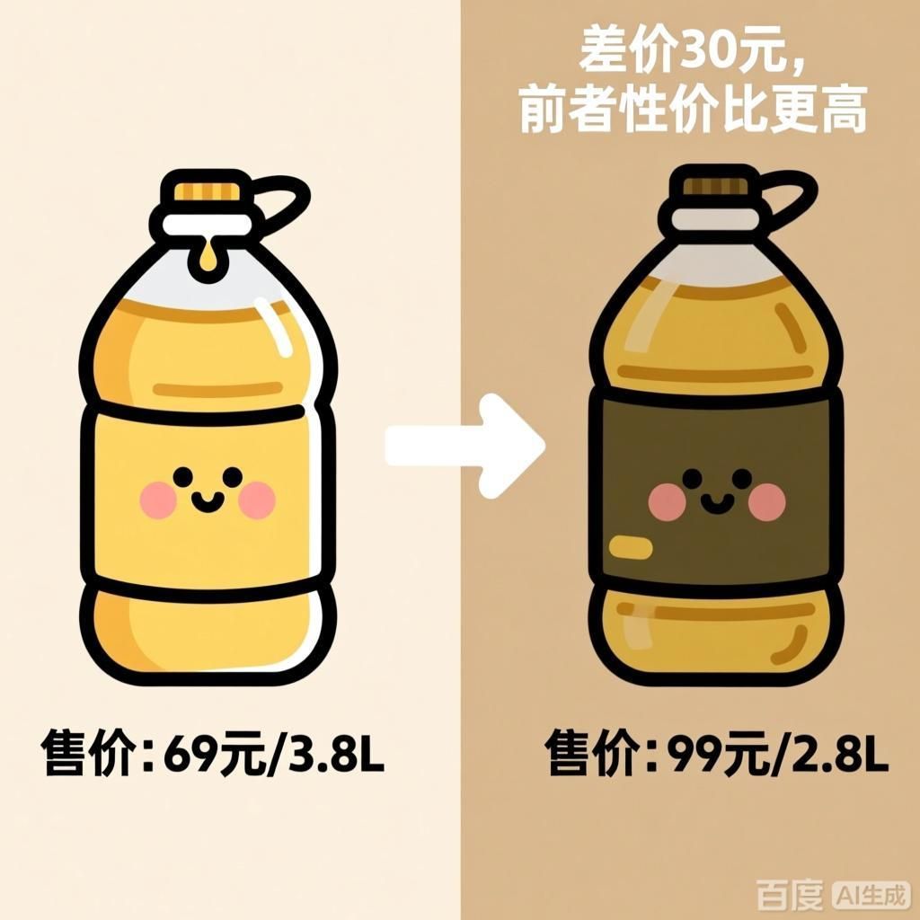 兩款油的價(jià)格差異大嗎，哪個(gè)更劃算，如何判斷兩款油的價(jià)格差異