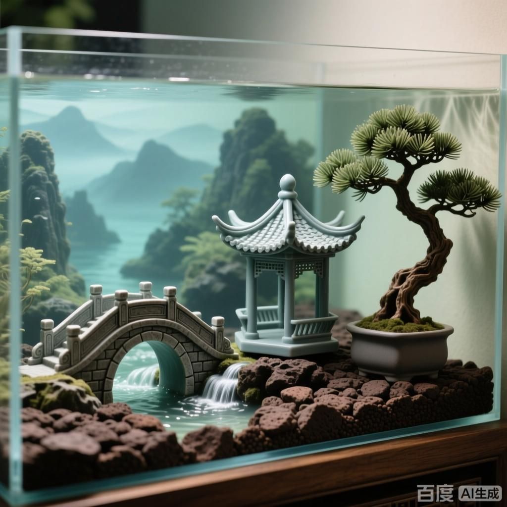給我一些魚缸裝飾物的推薦品牌，如何選擇適合的魚缸裝飾品牌
