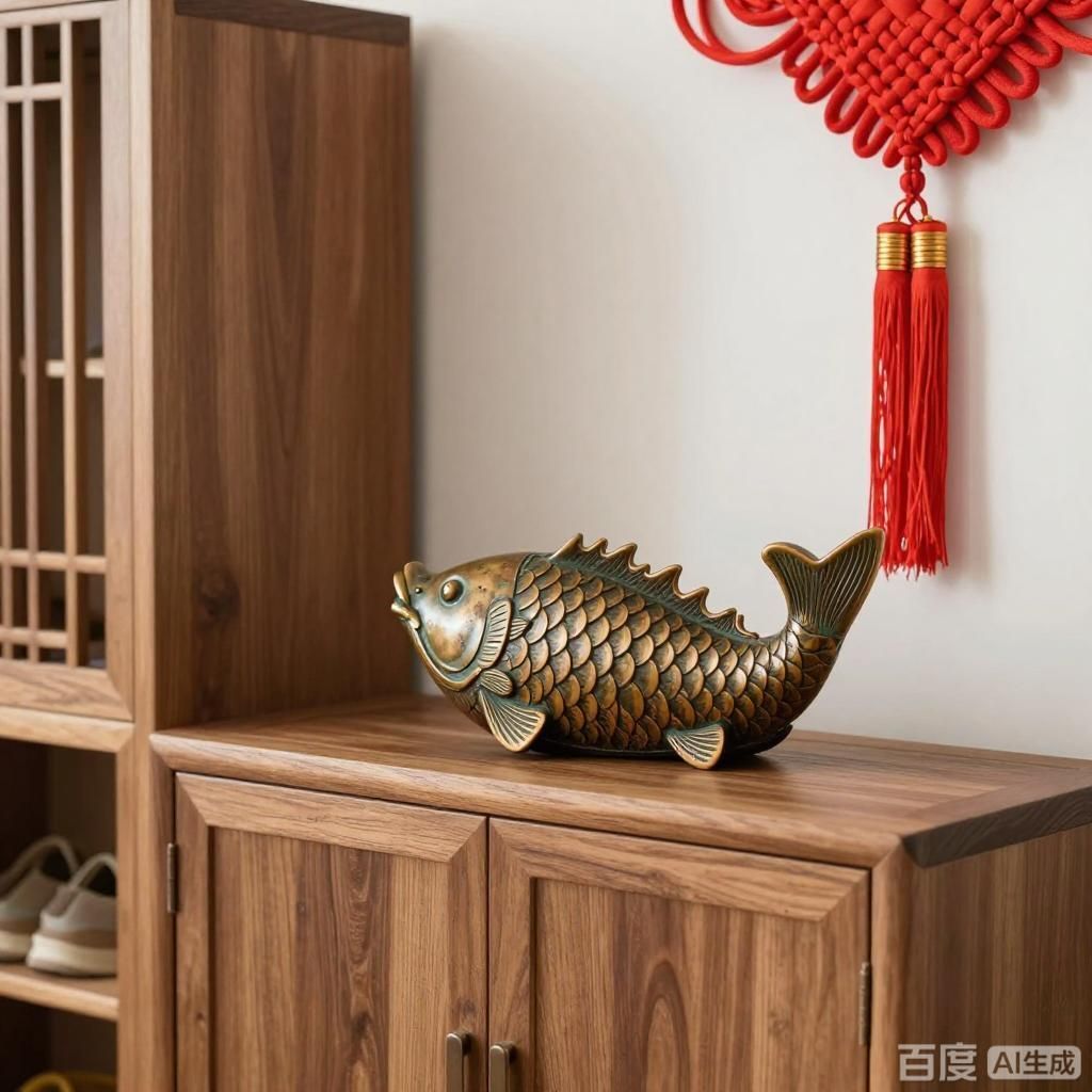 招財龍魚擺件如何選擇，如何選擇適合入戶玄關(guān)的招財龍魚擺件