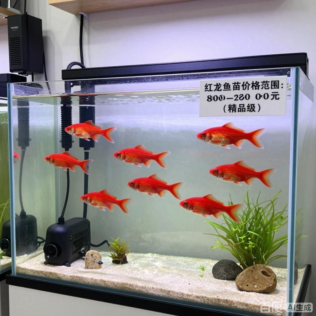 紅龍魚苗的價格范圍，紅龍魚苗價格在每條100元至500元人民幣之間
