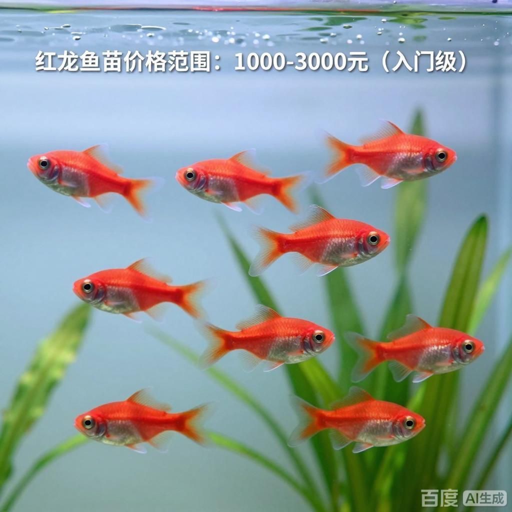 紅龍魚苗的價格范圍，紅龍魚苗價格在每條100元至500元人民幣之間