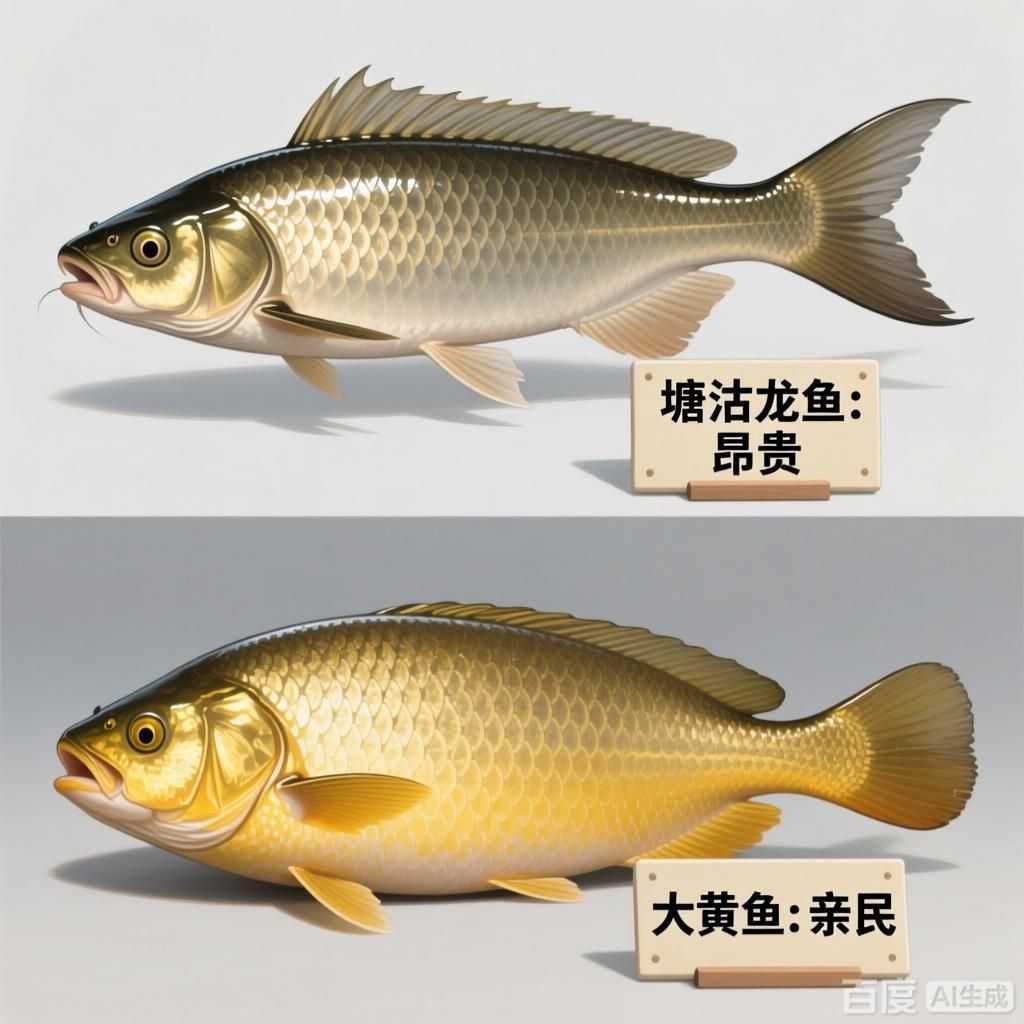 塘沽龍魚和大黃魚的價(jià)格差異大嗎，塘沽龍魚和大黃魚哪個(gè)更受歡迎塘沽龍魚和大黃魚哪個(gè)更受歡迎 塘沽龍魚和大黃魚的價(jià)格差異大嗎，塘沽龍魚和大黃魚哪個(gè)更受歡迎塘沽龍魚和大黃魚哪個(gè)更受歡迎 龍魚百科 第2張