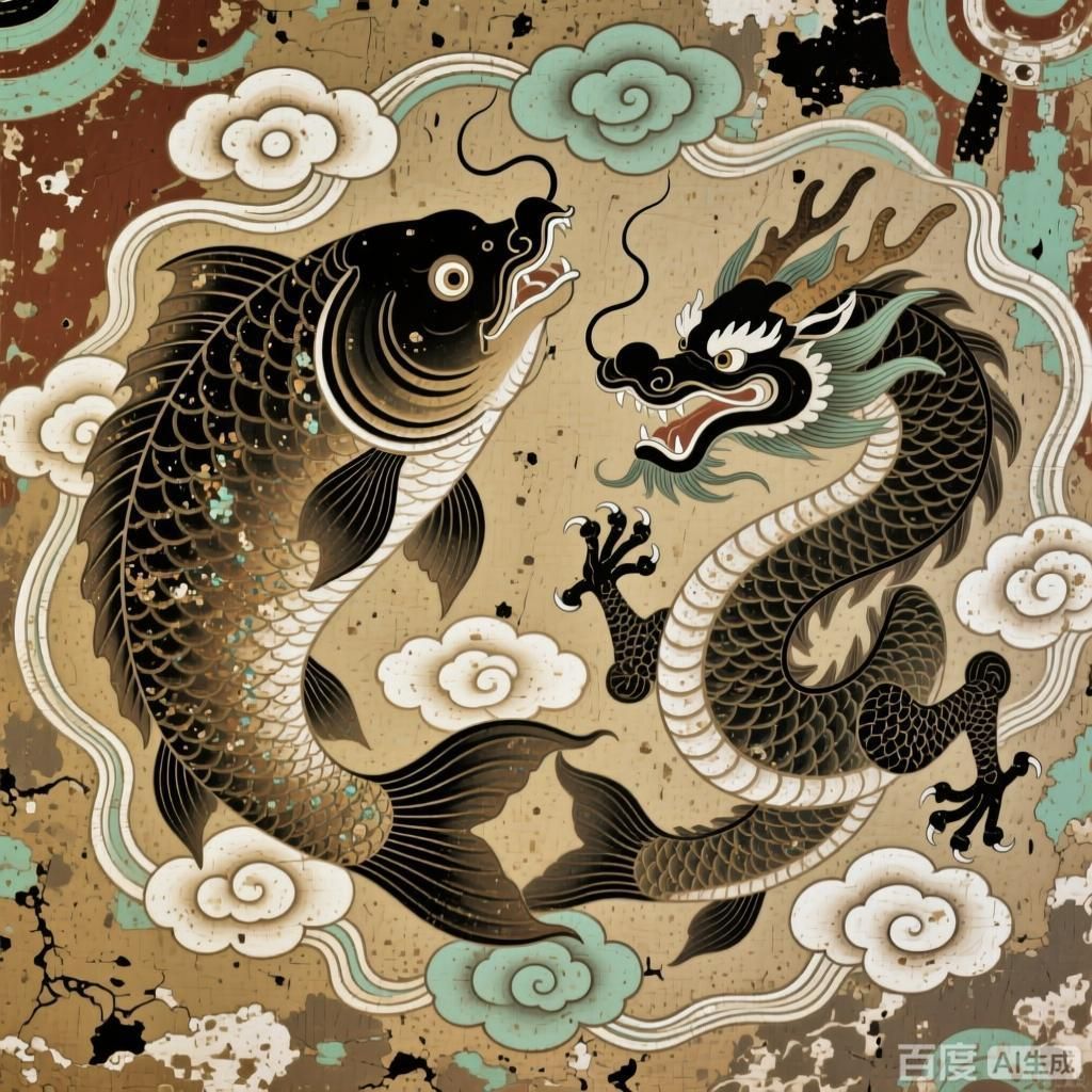 如何定制一幅鰲魚龍魚祥云圖？，一幅鰲魚龍魚祥云圖定制鰲魚龍魚祥云圖的寓意 如何定制一幅鰲魚龍魚祥云圖？，一幅鰲魚龍魚祥云圖定制鰲魚龍魚祥云圖的寓意 龍魚百科 第4張