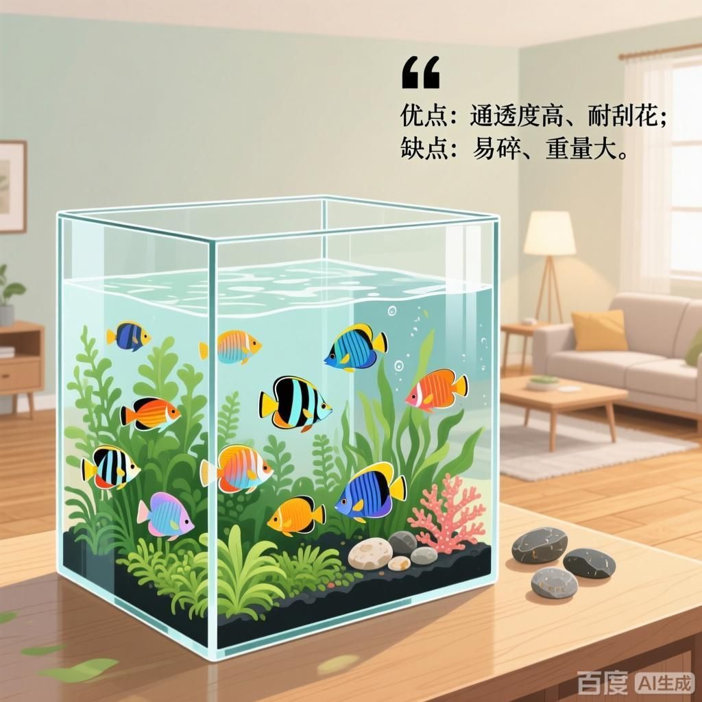 詳解四種魚缸材質(zhì)的優(yōu)缺點(diǎn)，四種常見魚缸材質(zhì)的優(yōu)缺點(diǎn) 詳解四種魚缸材質(zhì)的優(yōu)缺點(diǎn)，四種常見魚缸材質(zhì)的優(yōu)缺點(diǎn) 龍魚百科 第1張
