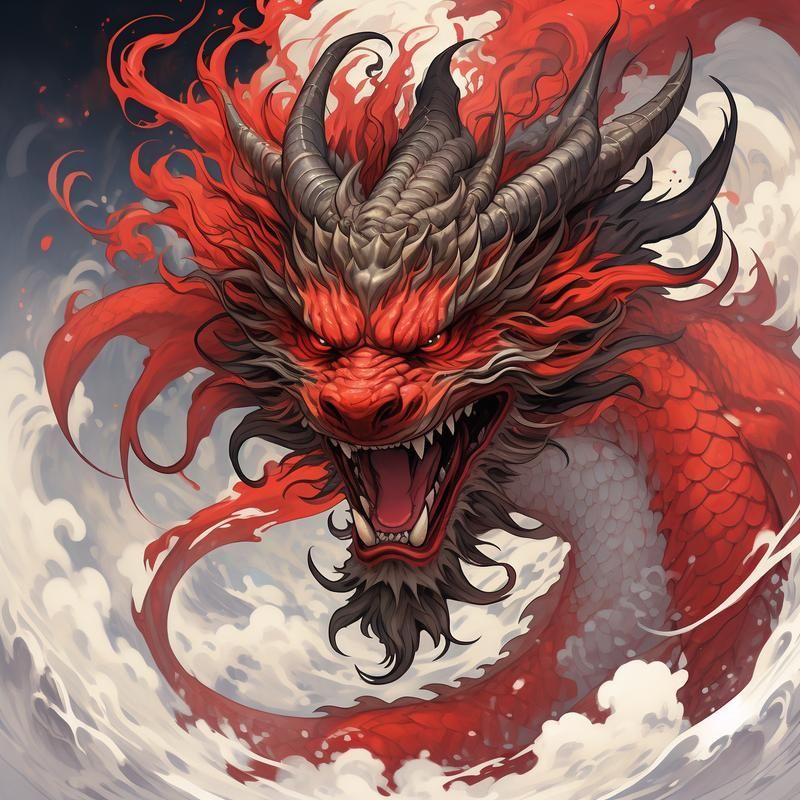 推薦幾款熱門(mén)紅龍微信頭像，紅龍微信頭像推薦