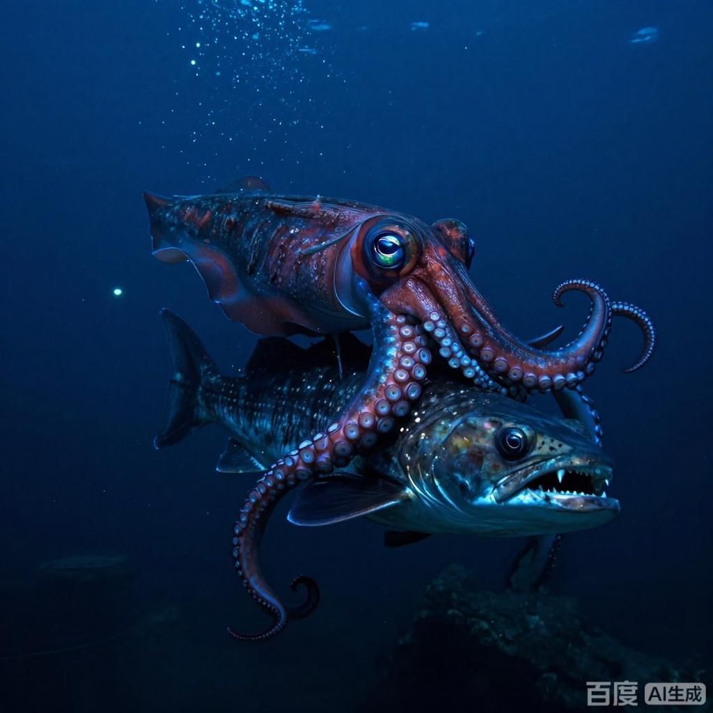 深海龍魚的天敵有哪些捕食技巧，深海龍魚的捕食技巧
