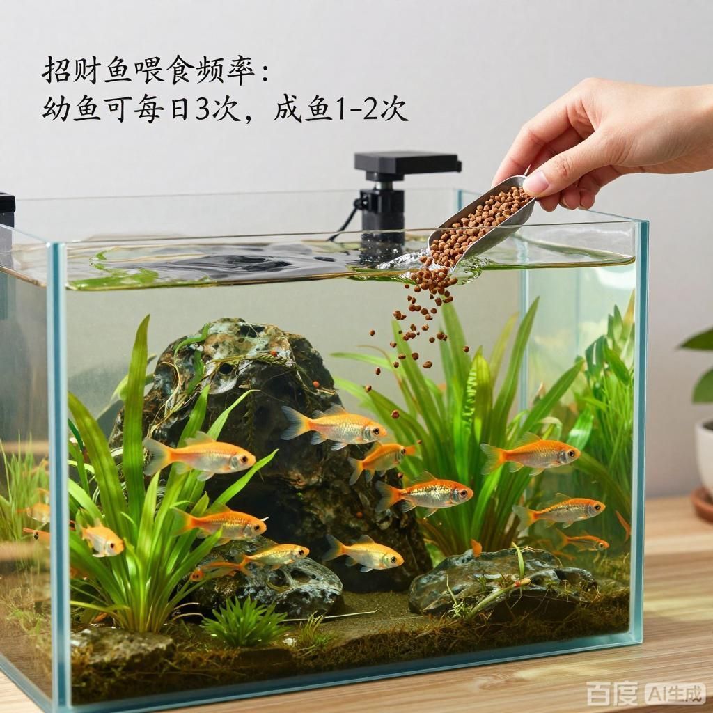 招財魚多久喂一次，如何判斷招財魚的喂食頻率 招財魚多久喂一次，如何判斷招財魚的喂食頻率 龍魚百科 第4張
