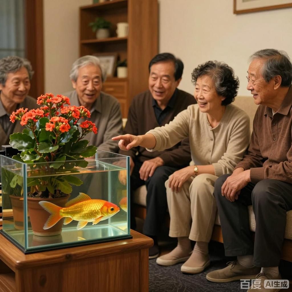 長壽花和金龍魚哪個更受歡迎？，長壽花與金龍魚混養(yǎng)最安全，四張對比類插畫