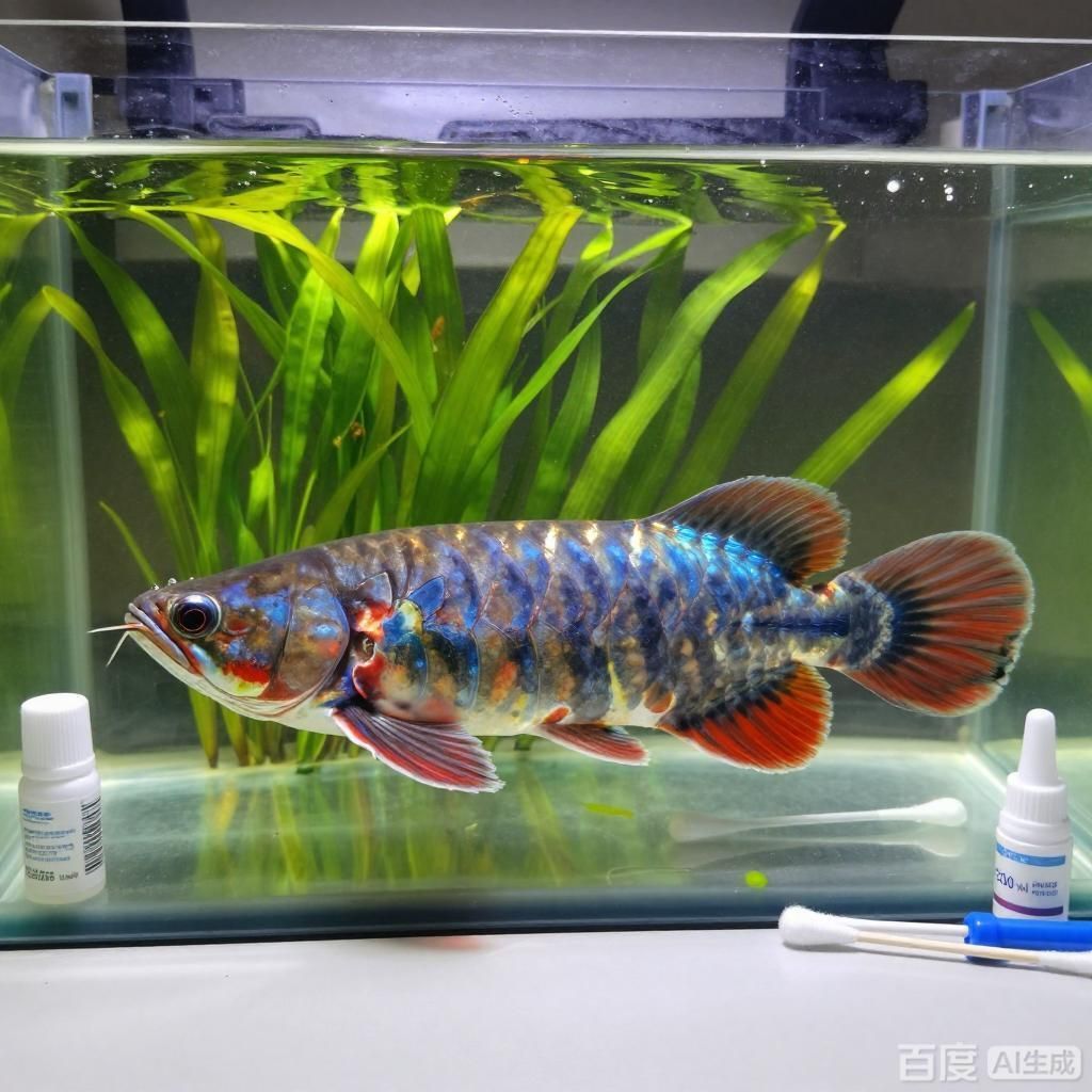 龍魚肚子鱗片潰爛如何治療最有效，魚肚子鱗片潰爛怎么辦
