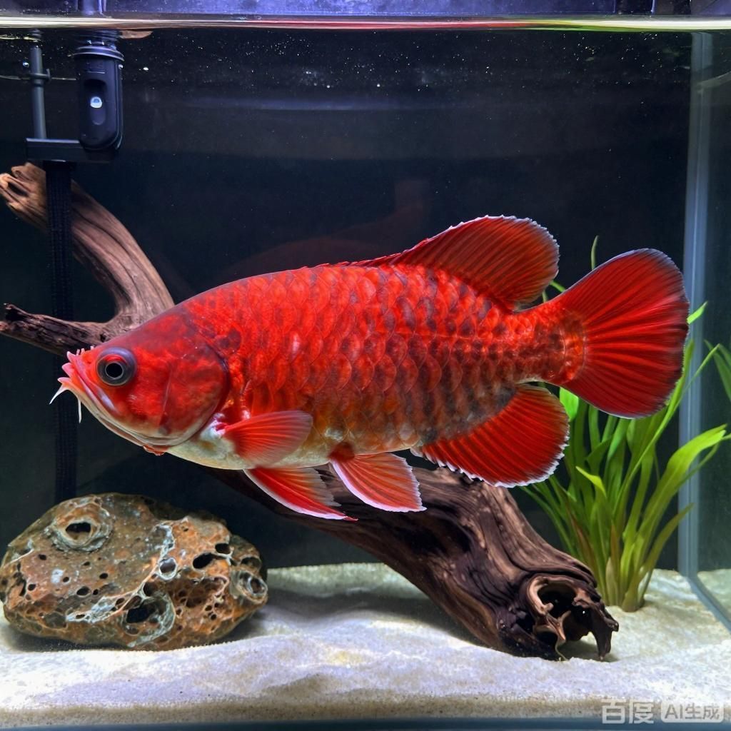 超血紅龍魚(yú)發(fā)色過(guò)程是怎樣的，六角龍魚(yú)的發(fā)色過(guò)程
