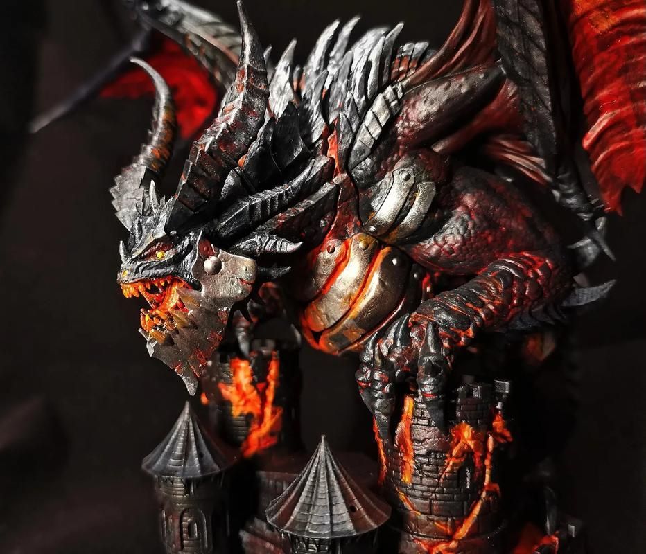 黑龍真身在《魔獸世界》中的表現(xiàn)，《魔獸世界》中的黑龍真身在游戲中的表現(xiàn) 黑龍真身在《魔獸世界》中的表現(xiàn)，《魔獸世界》中的黑龍真身在游戲中的表現(xiàn) 龍魚百科 第3張