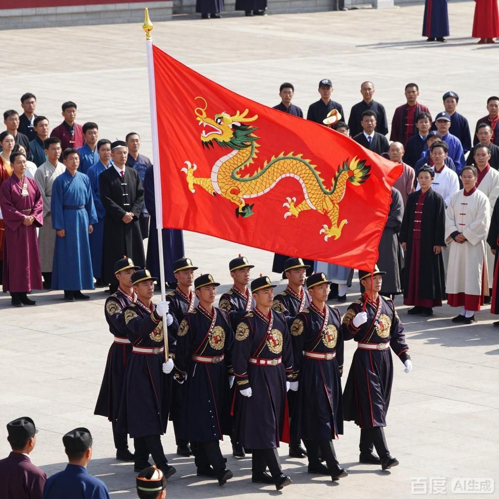 詳細(xì)解釋紅龍旗的象征意義，手機(jī)動(dòng)態(tài)壁紙：紅龍旗 詳細(xì)解釋紅龍旗的象征意義，手機(jī)動(dòng)態(tài)壁紙：紅龍旗 龍魚(yú)百科 第3張