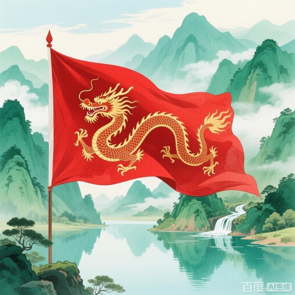 詳細(xì)解釋紅龍旗的象征意義，手機(jī)動(dòng)態(tài)壁紙：紅龍旗 詳細(xì)解釋紅龍旗的象征意義，手機(jī)動(dòng)態(tài)壁紙：紅龍旗 龍魚(yú)百科 第4張