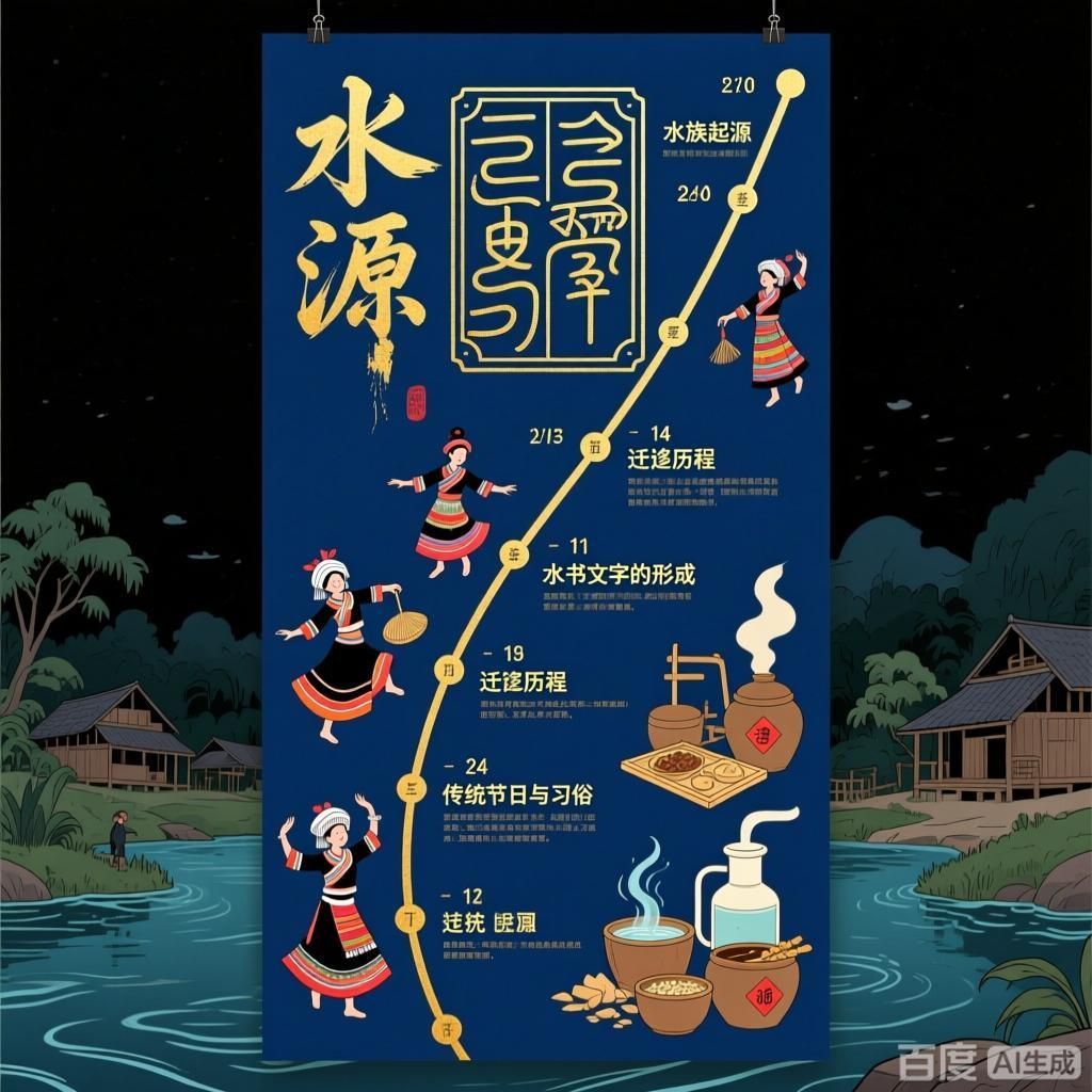 水族的歷史文化發(fā)展時間線，4張水族歷史文化時間線可視化圖 水族的歷史文化發(fā)展時間線，4張水族歷史文化時間線可視化圖 龍魚百科 第4張