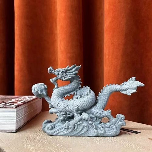 魚缸龍擺件有哪些材質選擇，魚缸龍擺件的材質選擇