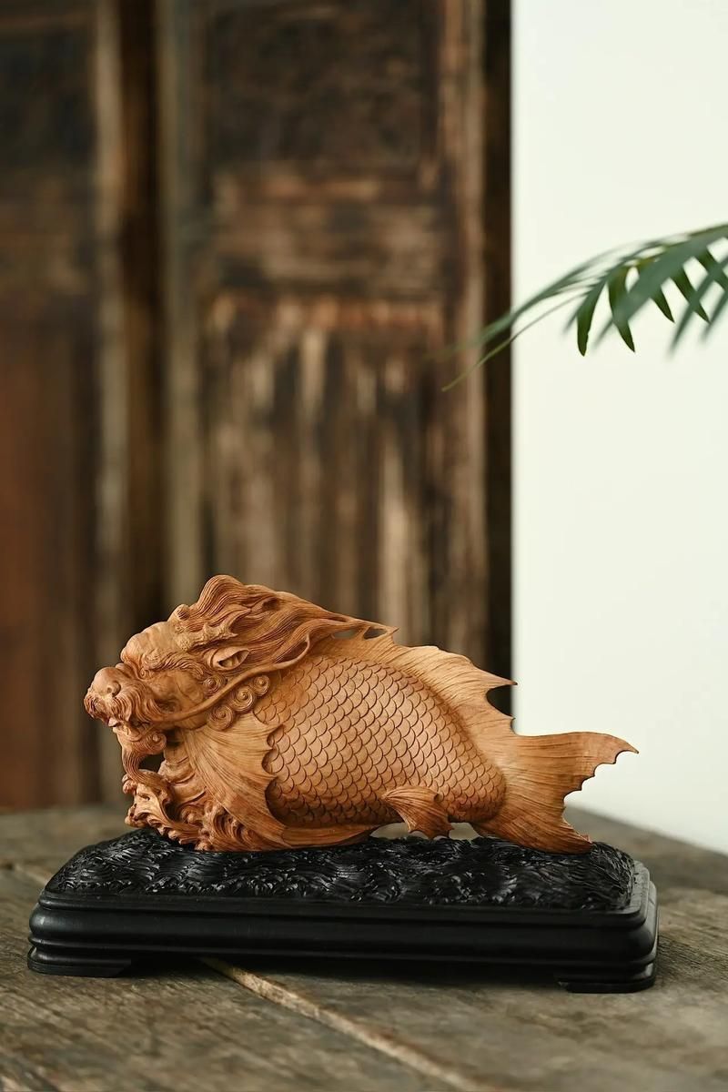 有沒有魚擺件擺放的實例圖片，有沒有魚擺件擺放的實例圖片，在家居裝飾中的應用及其擺放實例 有沒有魚擺件擺放的實例圖片，有沒有魚擺件擺放的實例圖片，在家居裝飾中的應用及其擺放實例 龍魚百科 第24張