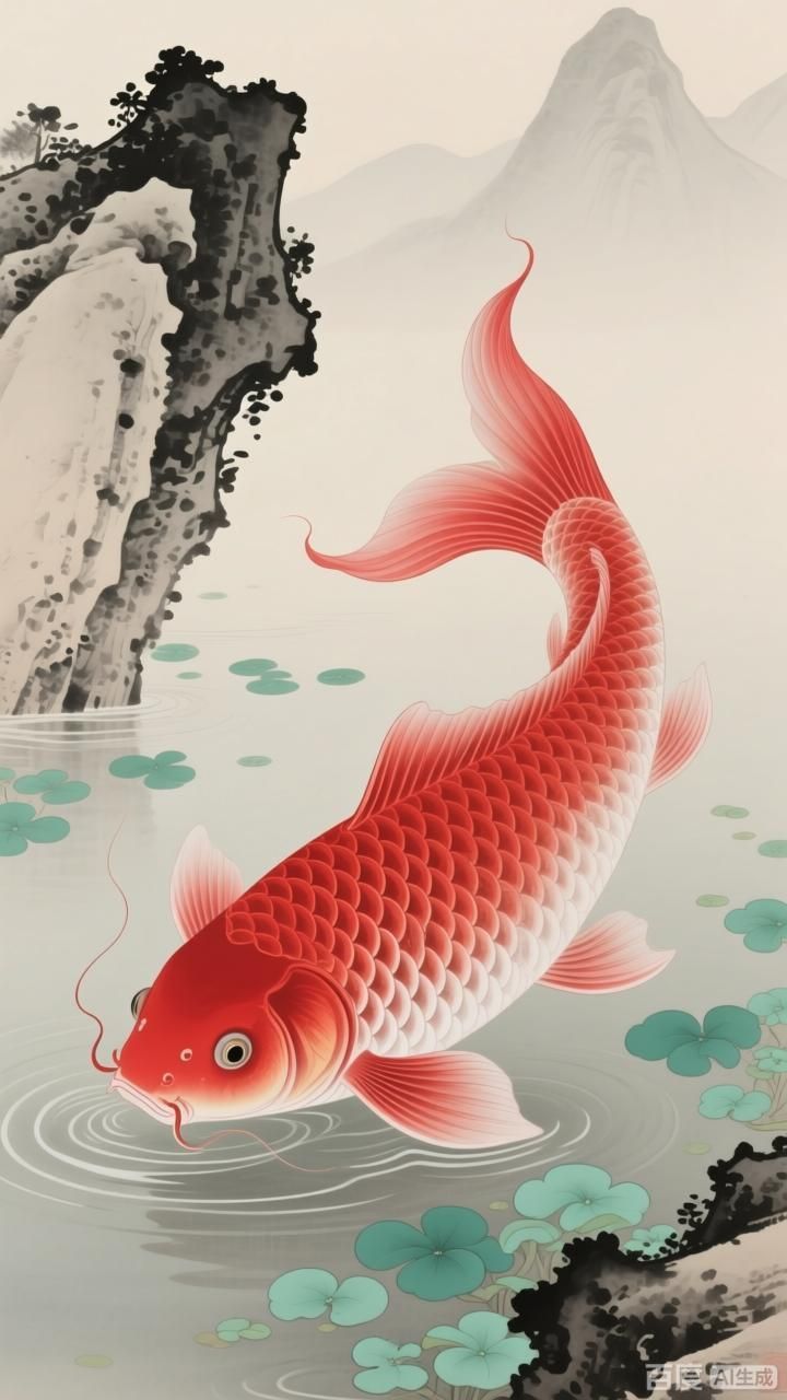如何定制紅龍魚壁紙，制作紅龍魚壁紙的幾個(gè)關(guān)鍵步驟 如何定制紅龍魚壁紙，制作紅龍魚壁紙的幾個(gè)關(guān)鍵步驟 龍魚百科 第2張