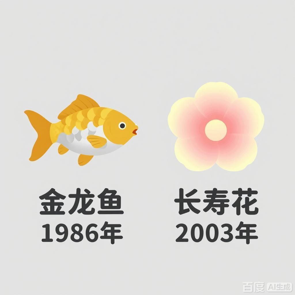 金龍魚和長壽花哪個品牌歷史更悠久？，金龍魚與長壽花4組對比性插畫，華為和騰訊哪個更受歡迎 金龍魚和長壽花哪個品牌歷史更悠久？，金龍魚與長壽花4組對比性插畫，華為和騰訊哪個更受歡迎 龍魚百科 第3張