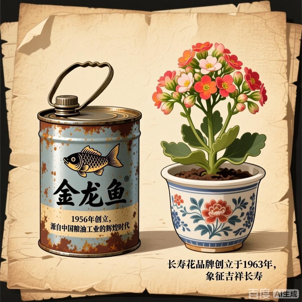 金龍魚和長壽花哪個品牌歷史更悠久？，金龍魚與長壽花4組對比性插畫，華為和騰訊哪個更受歡迎 金龍魚和長壽花哪個品牌歷史更悠久？，金龍魚與長壽花4組對比性插畫，華為和騰訊哪個更受歡迎 龍魚百科 第1張