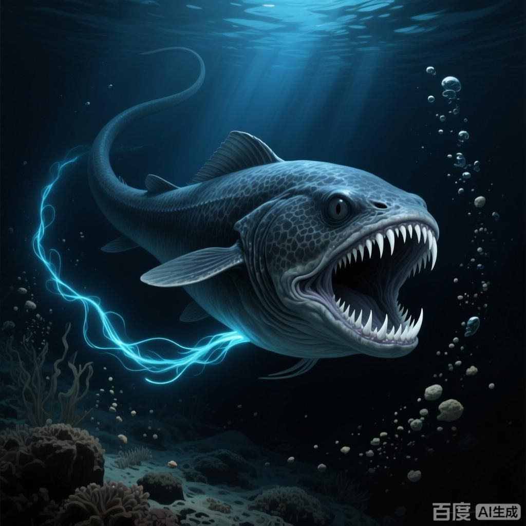 有沒有更多深海未知生物的插畫，深海未知生物主題插畫
