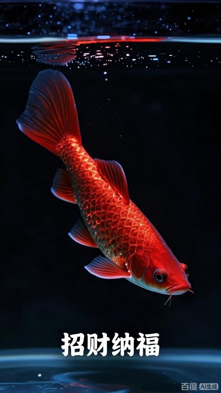 如何添加文字到紅龍魚壁紙上，紅龍魚壁紙的添加方法 如何添加文字到紅龍魚壁紙上，紅龍魚壁紙的添加方法 龍魚百科 第3張