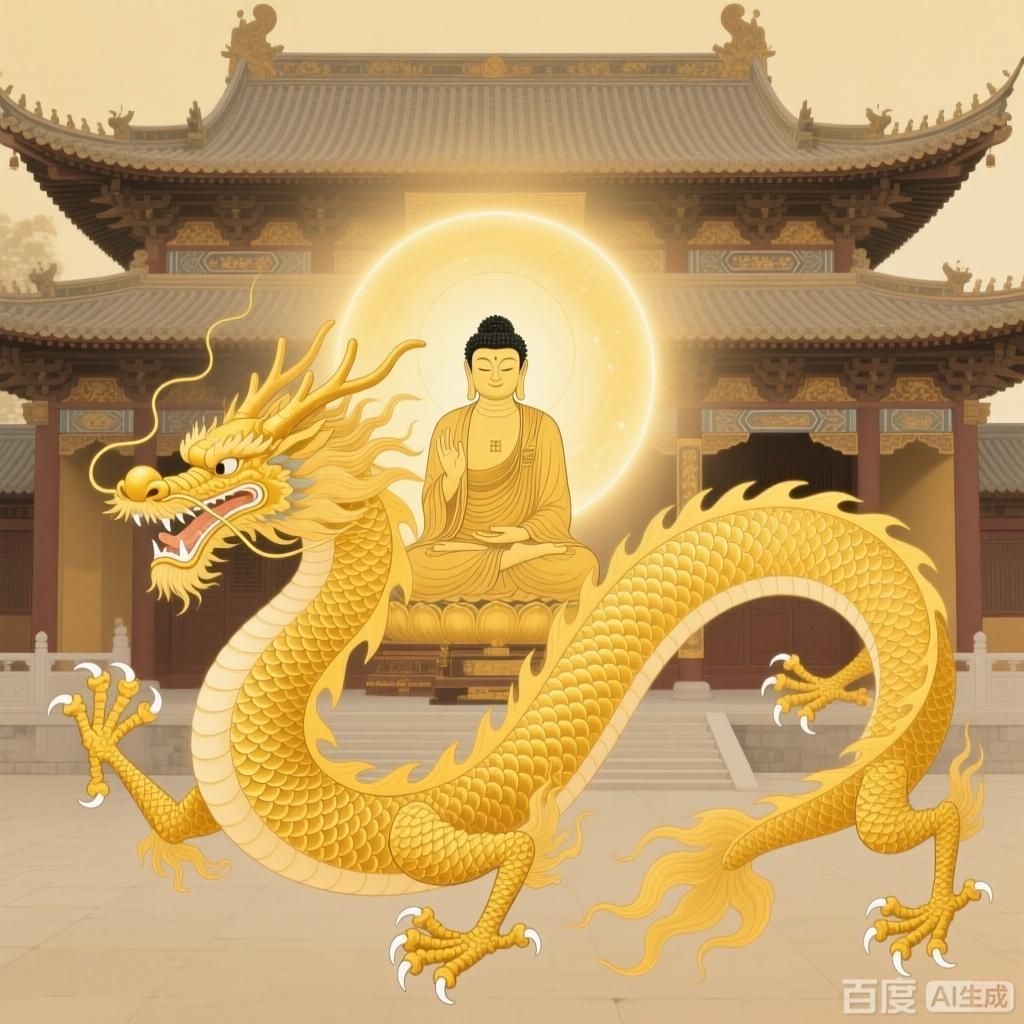 金龍在佛教中的象征意義，金龍在佛教中象征著力量、智慧和財富，魯花集團未來有哪些融資計劃 金龍在佛教中的象征意義，金龍在佛教中象征著力量、智慧和財富，魯花集團未來有哪些融資計劃 龍魚百科 第1張