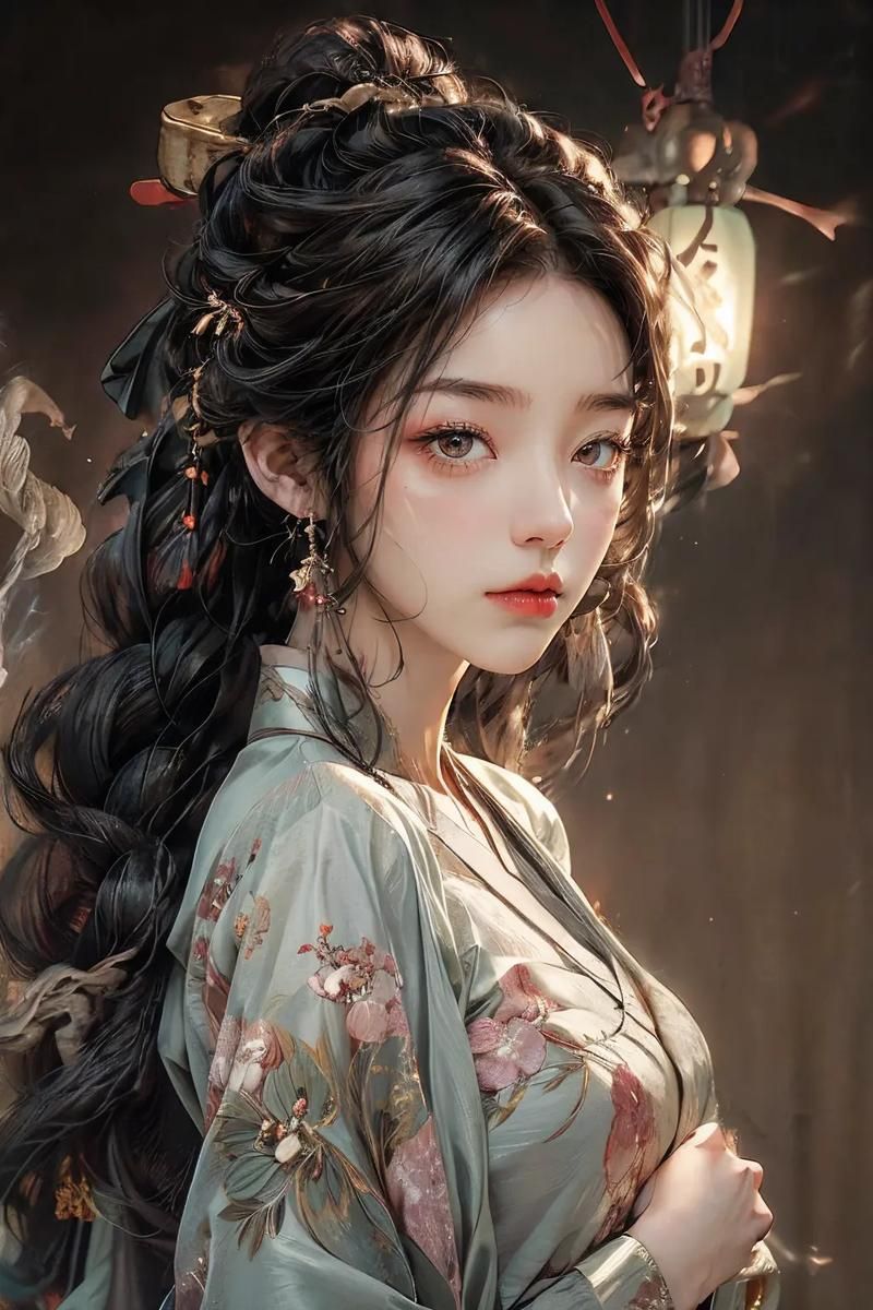 能否提供古風寫實風格的詳細圖解，古風寫實風格的圖解