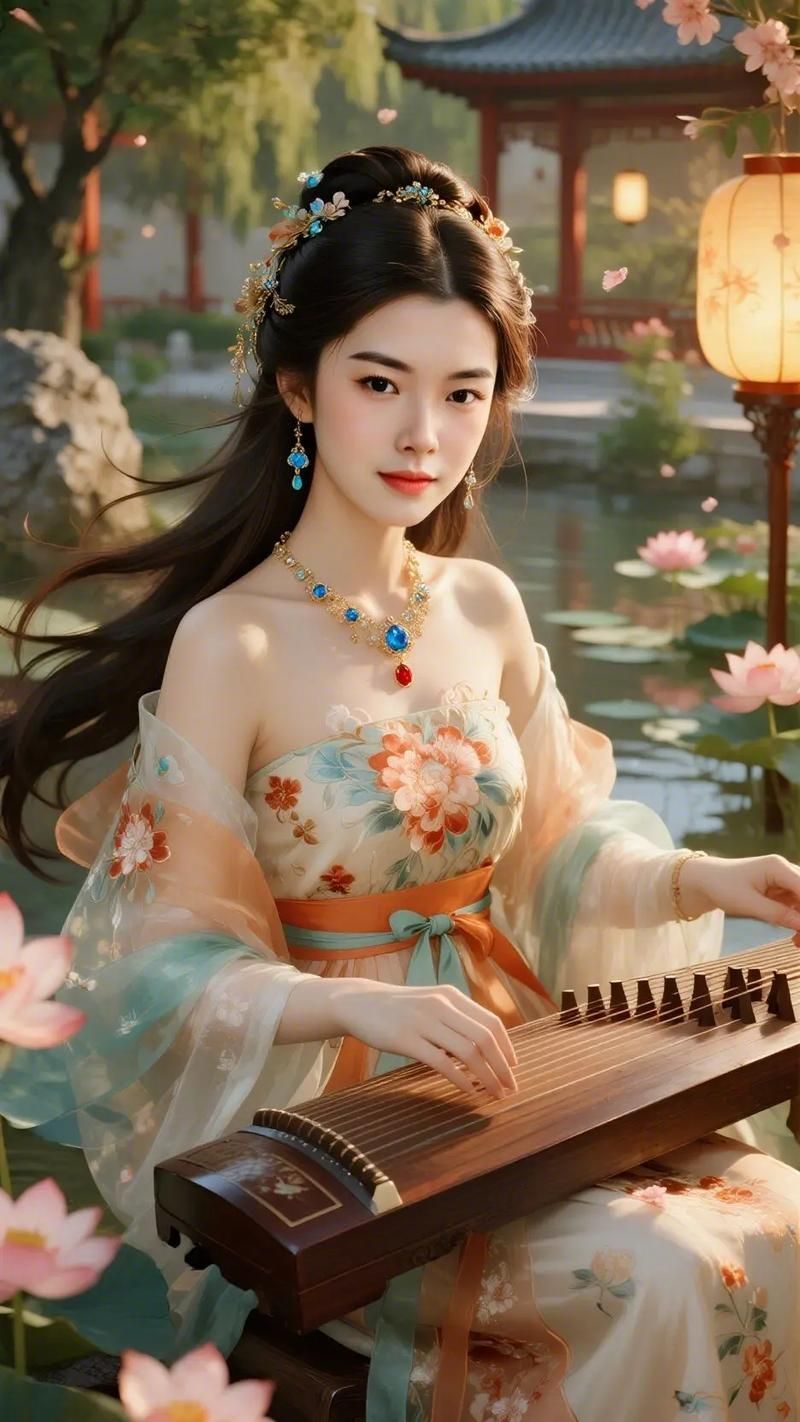 能否提供古風寫實風格的詳細圖解，古風寫實風格的圖解