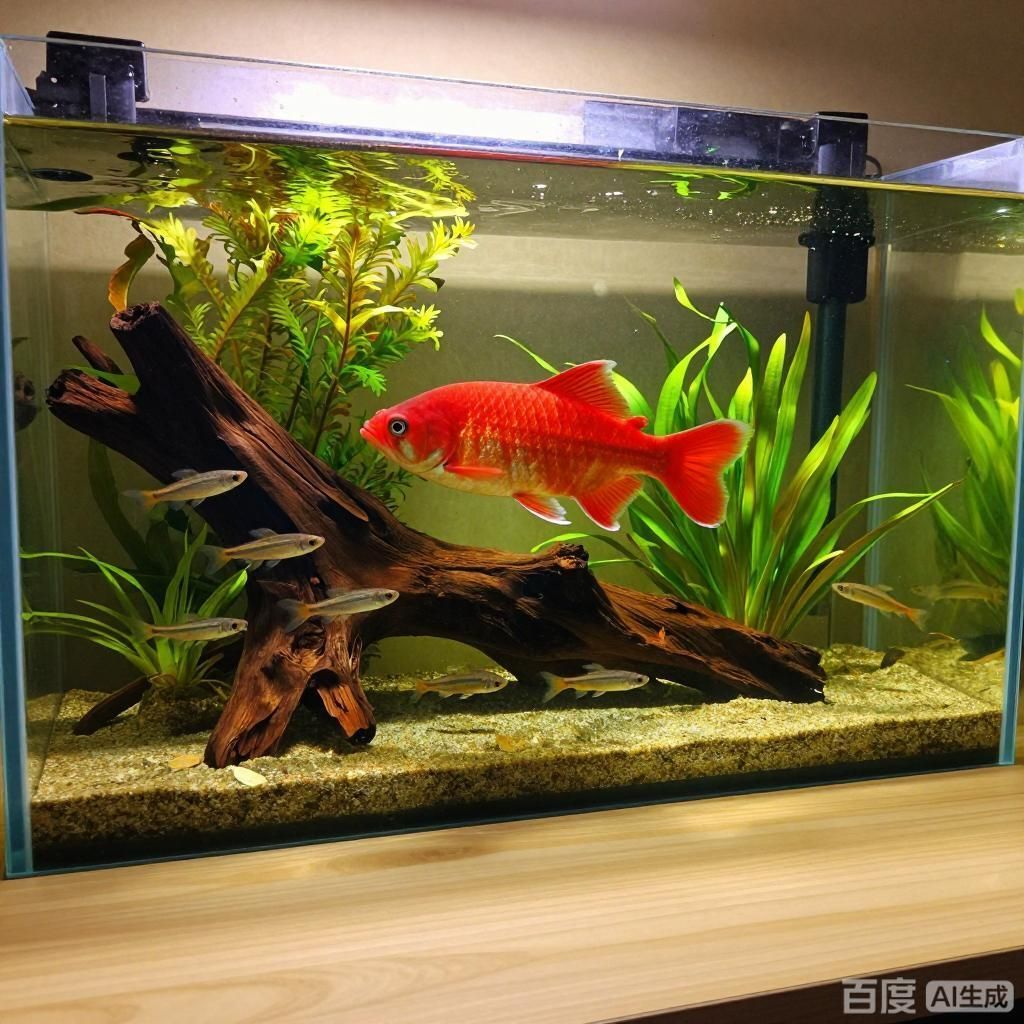紅龍魚最喜歡吃什么食物，紅龍魚在水族箱中進(jìn)食不同喜愛食物的場(chǎng)景風(fēng)格寫實(shí)