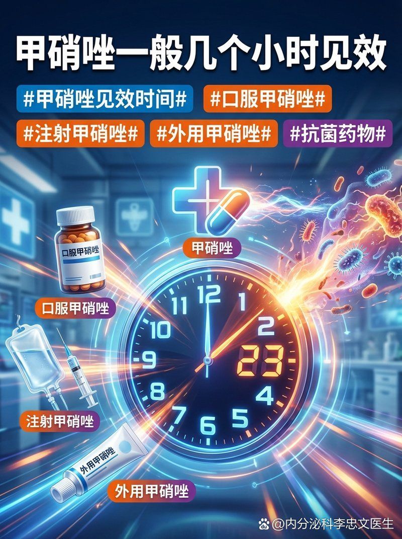 甲硝唑用藥后多久見效，甲硝唑一般幾個小時見效 甲硝唑用藥后多久見效，甲硝唑一般幾個小時見效 龍魚百科 第2張
