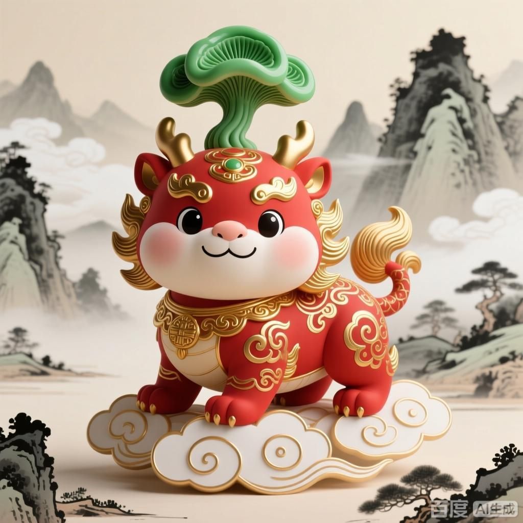 能否詳解一個吉祥物的設計理念，吉祥物設計理念生成4組不同風格的可視化內容 能否詳解一個吉祥物的設計理念，吉祥物設計理念生成4組不同風格的可視化內容 龍魚百科 第1張