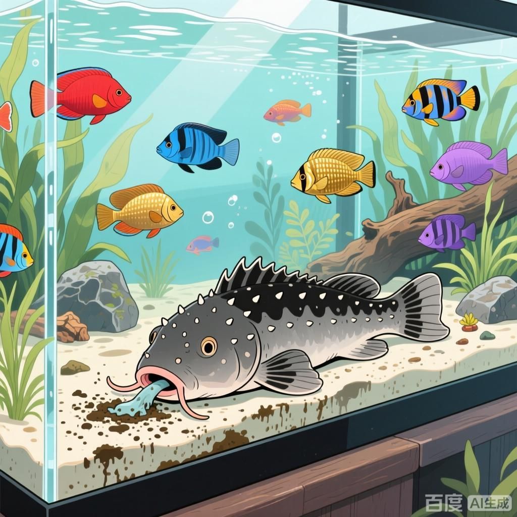 有沒有其他推薦的清潔魚？，四張插畫風格的清潔魚類科普圖 有沒有其他推薦的清潔魚？，四張插畫風格的清潔魚類科普圖 龍魚百科 第4張
