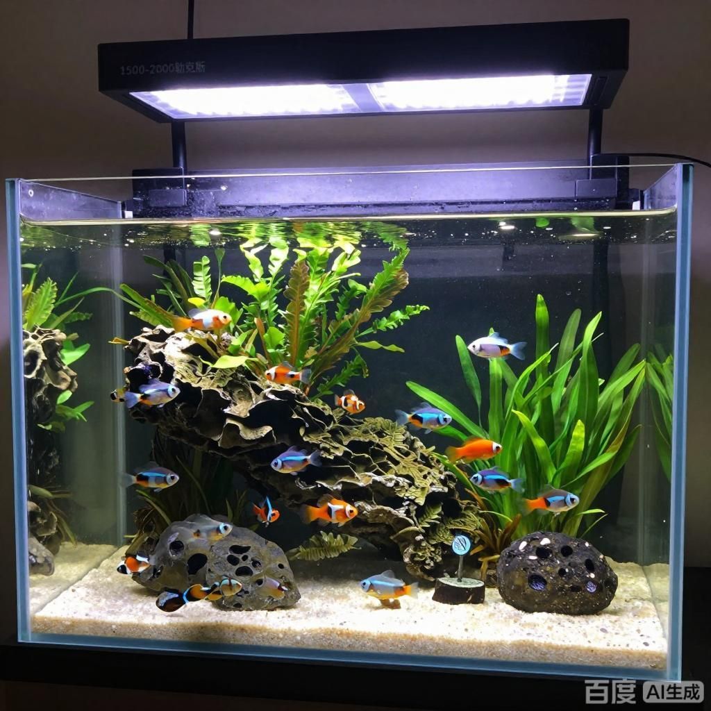 孔雀魚(yú)最佳的光照強(qiáng)度是多少，六角龍魚(yú)和蠑螈的幼體價(jià)格差異大嗎 孔雀魚(yú)最佳的光照強(qiáng)度是多少，六角龍魚(yú)和蠑螈的幼體價(jià)格差異大嗎 龍魚(yú)百科 第4張