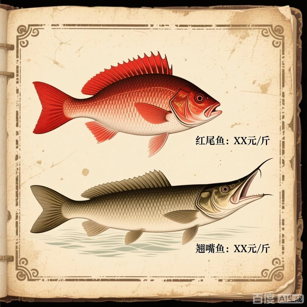 紅尾魚和翹嘴魚的市場價格對比 紅尾魚和翹嘴魚的市場價格對比 龍魚百科 第4張