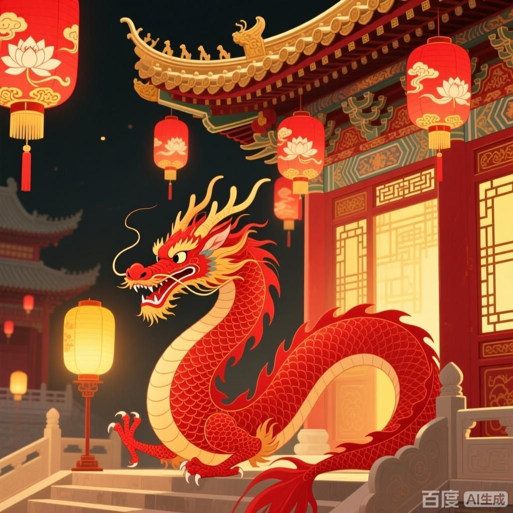 詳細解釋中國紅龍的象征意義，中國文化中象征著力量、勇氣和好運和好運和好運和繁榮 詳細解釋中國紅龍的象征意義，中國文化中象征著力量、勇氣和好運和好運和好運和繁榮 龍魚百科 第4張