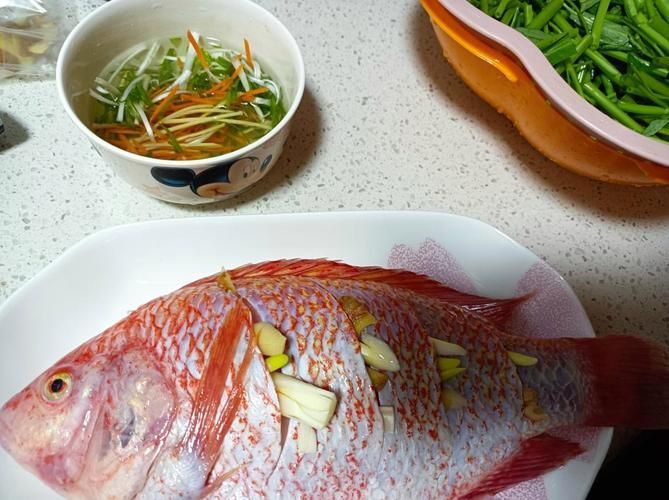 清蒸紅色魚有哪些技巧，清蒸紅色魚制作全流程 清蒸紅色魚有哪些技巧，清蒸紅色魚制作全流程 龍魚百科 第5張