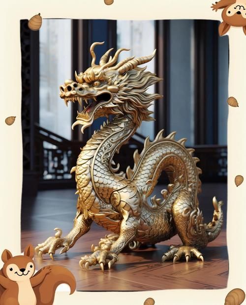 能否提供更多生龍主題的藝術品，“生龍”主題的藝術作品欣賞 能否提供更多生龍主題的藝術品，“生龍”主題的藝術作品欣賞 龍魚百科 第2張