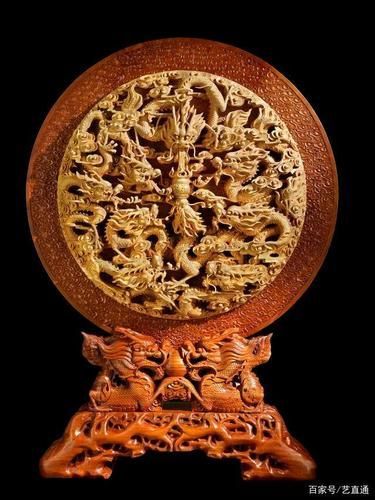 龍魚木雕有哪些名家作品，中國傳統木雕藝術之龍魚木雕 龍魚木雕有哪些名家作品，中國傳統木雕藝術之龍魚木雕 龍魚百科 第7張