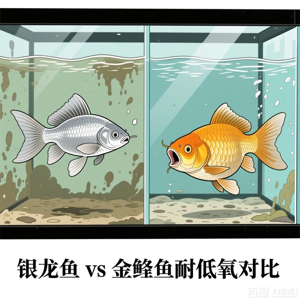 銀龍魚和金龍魚哪個(gè)更耐低氧，銀龍魚和金龍魚在耐低氧方面的表現(xiàn)存在差異，四張圖科普