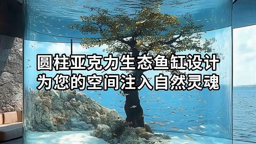 有哪些適合客廳的圓柱形魚缸，適合客廳的圓柱形魚缸 有哪些適合客廳的圓柱形魚缸，適合客廳的圓柱形魚缸 龍魚百科 第7張