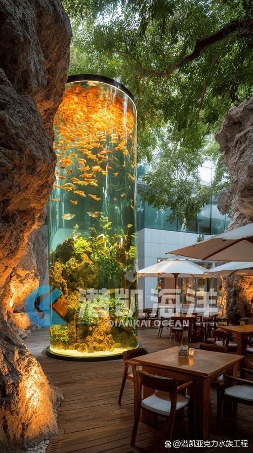 有哪些適合客廳的圓柱形魚缸，適合客廳的圓柱形魚缸 有哪些適合客廳的圓柱形魚缸，適合客廳的圓柱形魚缸 龍魚百科 第4張