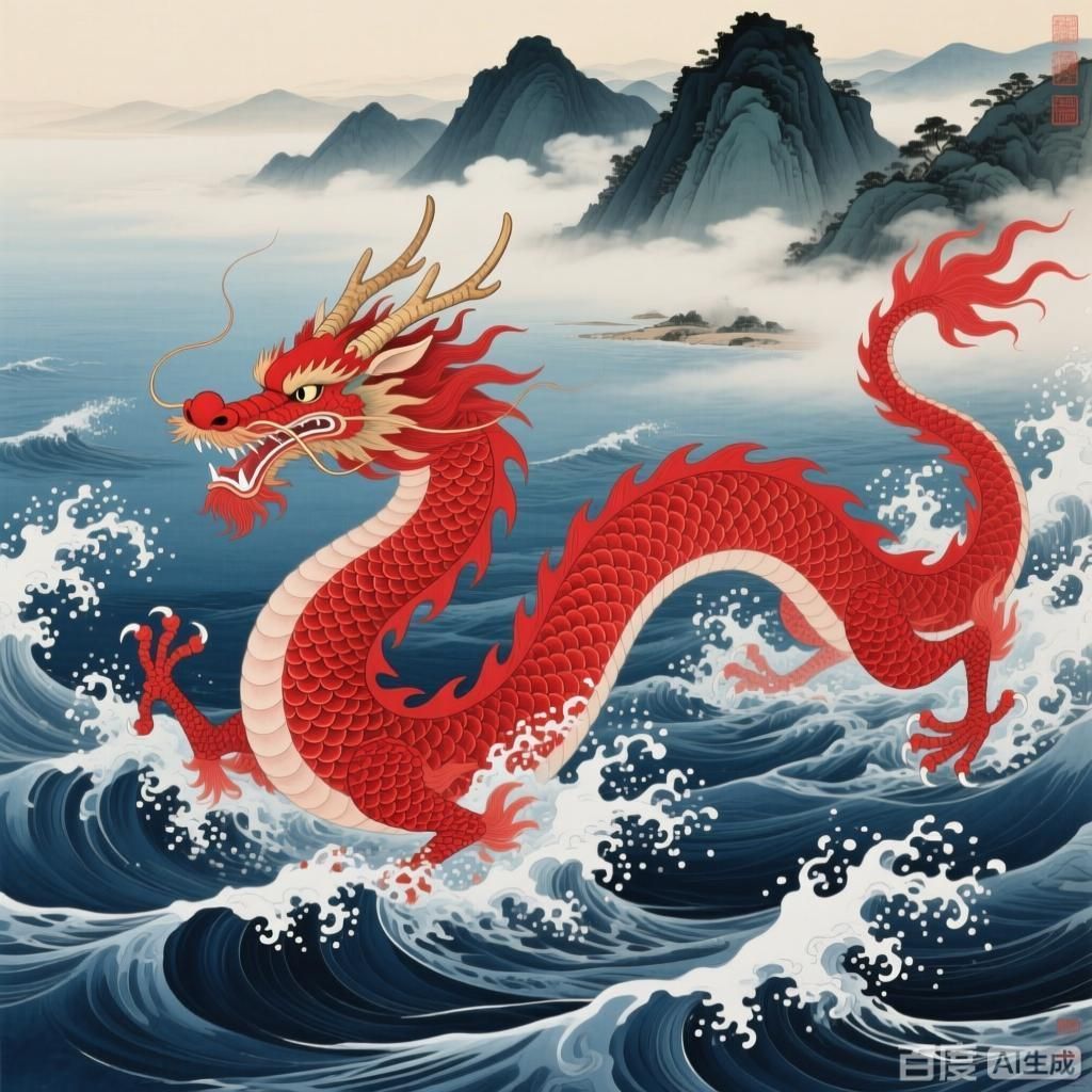 紅龍在中國文化中的象征意義，紅龍在中國文化中是一種充滿力量和智慧的象征 紅龍在中國文化中的象征意義，紅龍在中國文化中是一種充滿力量和智慧的象征 龍魚百科 第2張