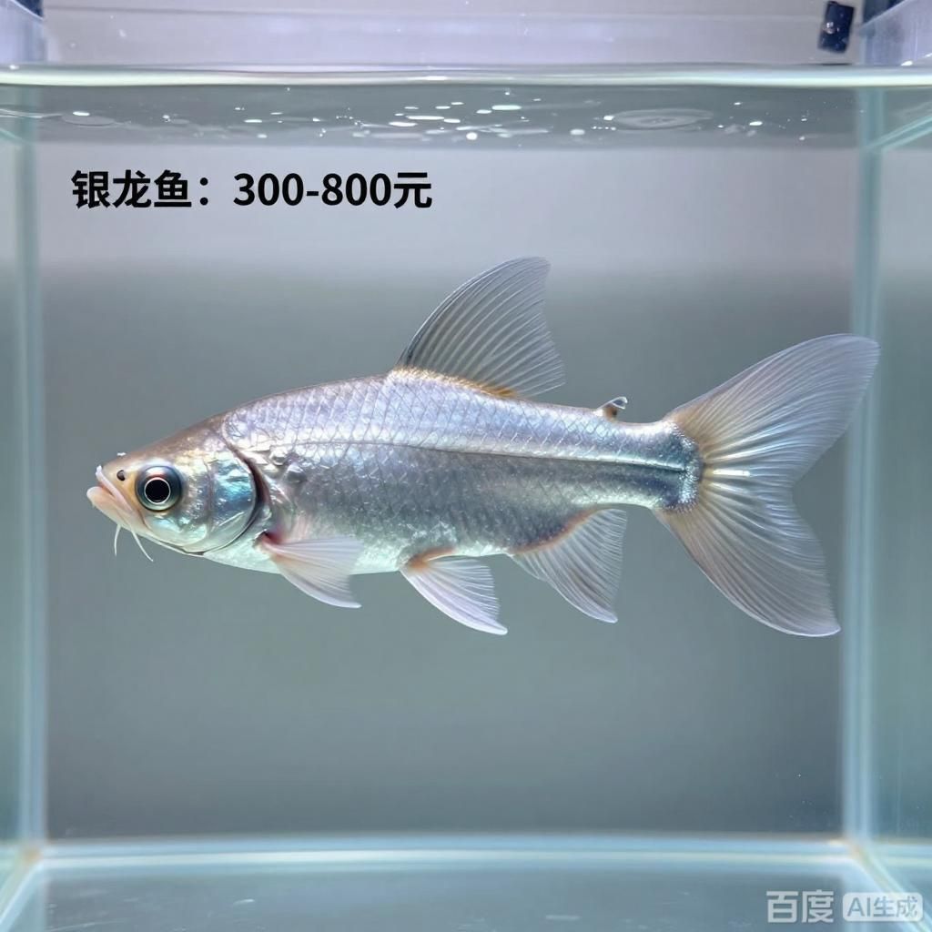 這些龍魚品種的價格大概是多少？，四張圖均為不同品種龍魚的寫實展示圖，搭配對應品種價格標注