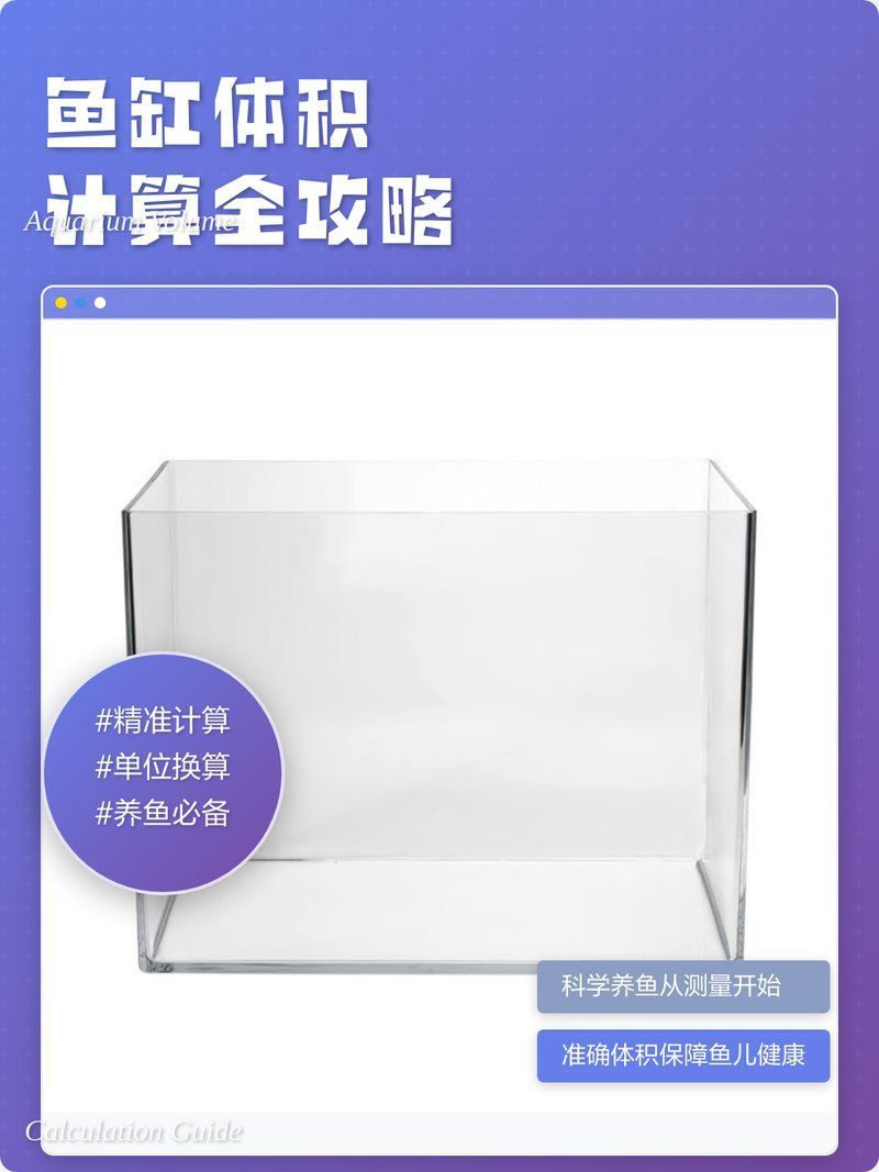 如何計算魚缸的容積？，養魚日記：魚缸容積計算公式教你搞定哈哈伴你樂 如何計算魚缸的容積？，養魚日記：魚缸容積計算公式教你搞定哈哈伴你樂 龍魚百科 第1張
