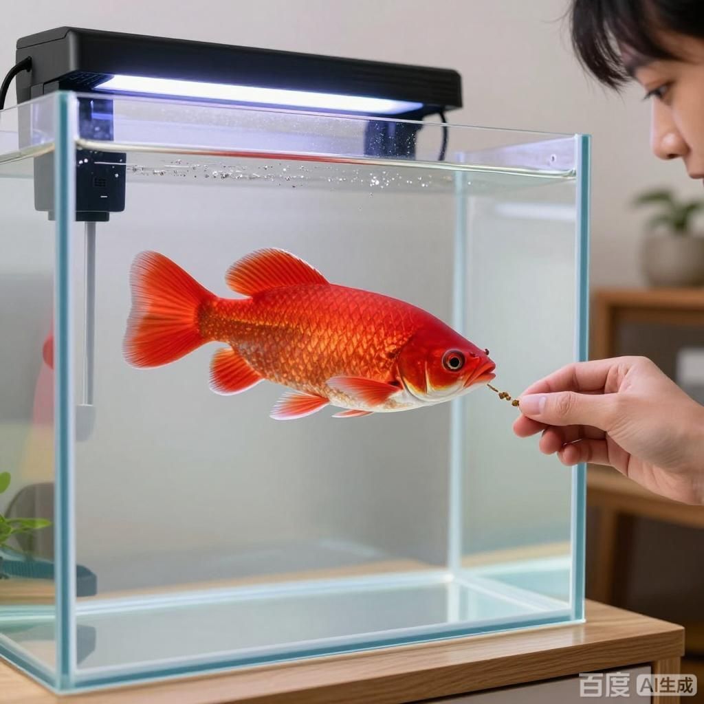 如何喂養(yǎng)紅龍魚以促進(jìn)其生長(zhǎng)，如何喂養(yǎng)紅龍魚