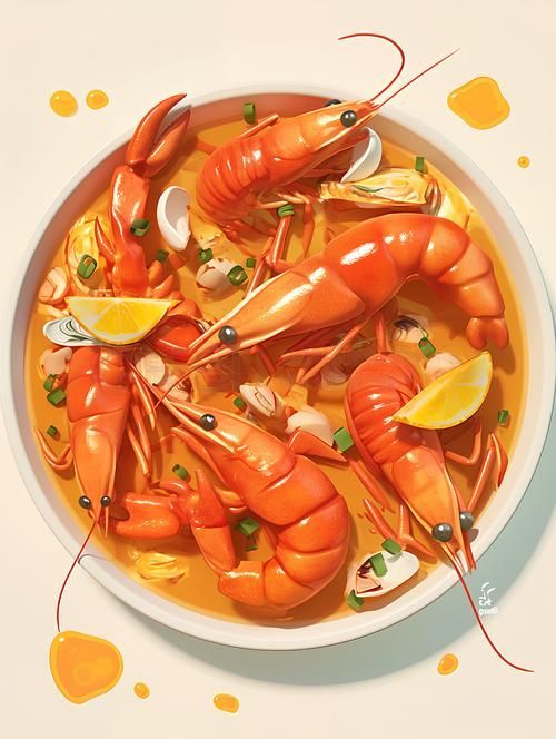 有哪些免費(fèi)的龍蝦插畫資源 有哪些免費(fèi)的龍蝦插畫資源 龍魚百科 第2張