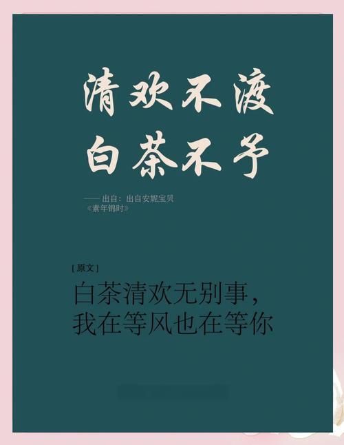 白茶飲無還有哪些知名作品，白茶飲無還有哪些知名作品，