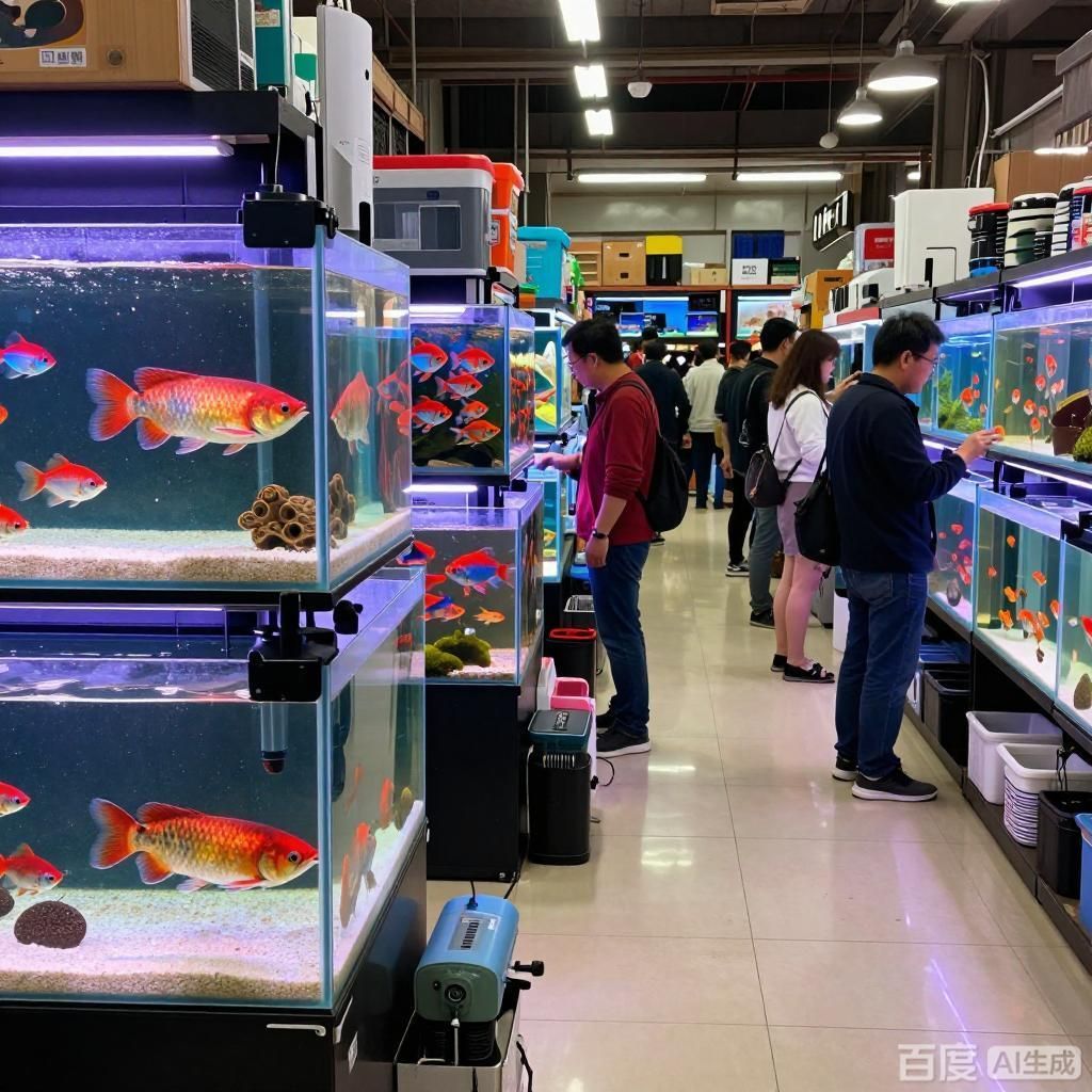 觀賞魚批發(fā)市場有哪些知名品種，觀賞魚批發(fā)市場場景插畫 觀賞魚批發(fā)市場有哪些知名品種，觀賞魚批發(fā)市場場景插畫 龍魚百科 第1張