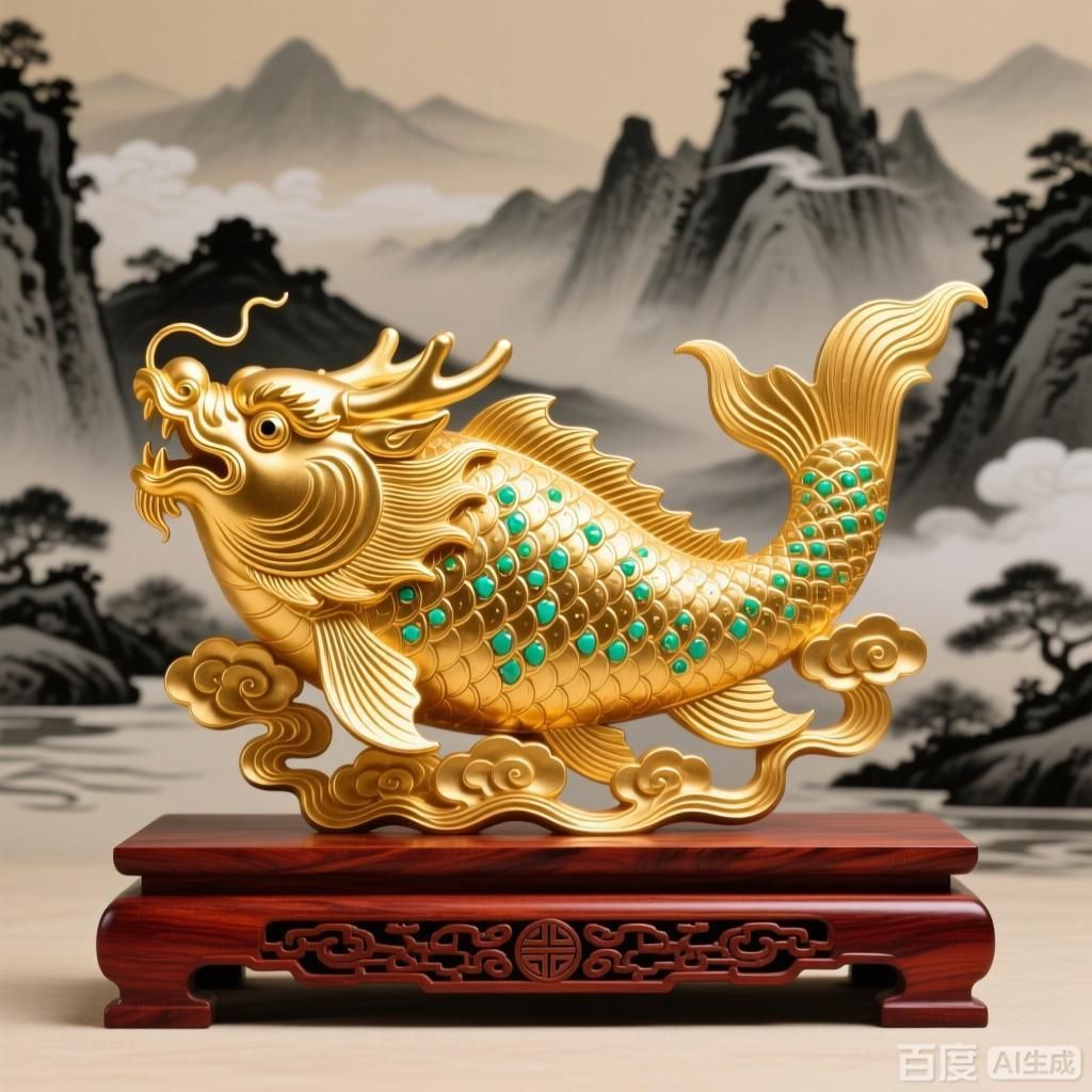 木雕金龍魚的價格范圍，木雕金龍魚價格 木雕金龍魚的價格范圍，木雕金龍魚價格 龍魚百科 第2張