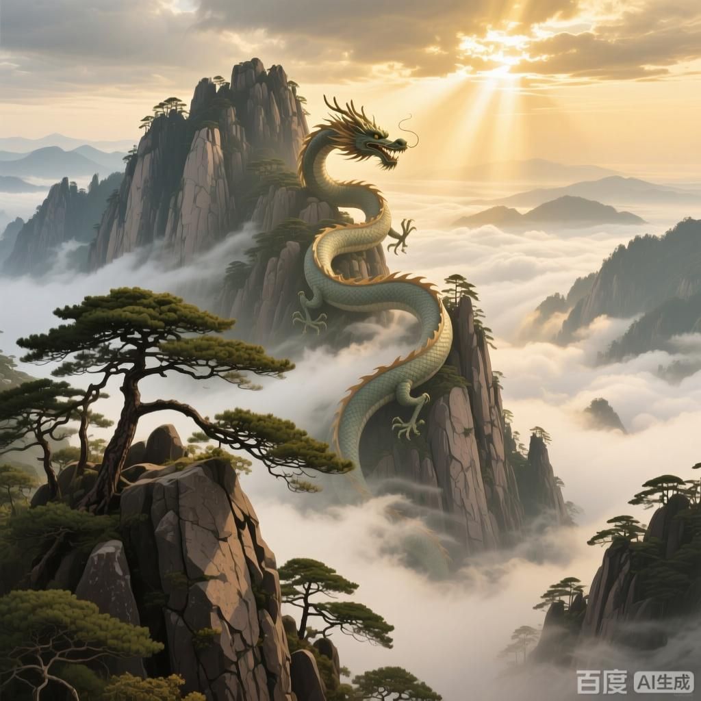 有哪些著名的生龍地形案例，4張生龍地形主題插畫(huà) 有哪些著名的生龍地形案例，4張生龍地形主題插畫(huà) 龍魚(yú)百科 第2張
